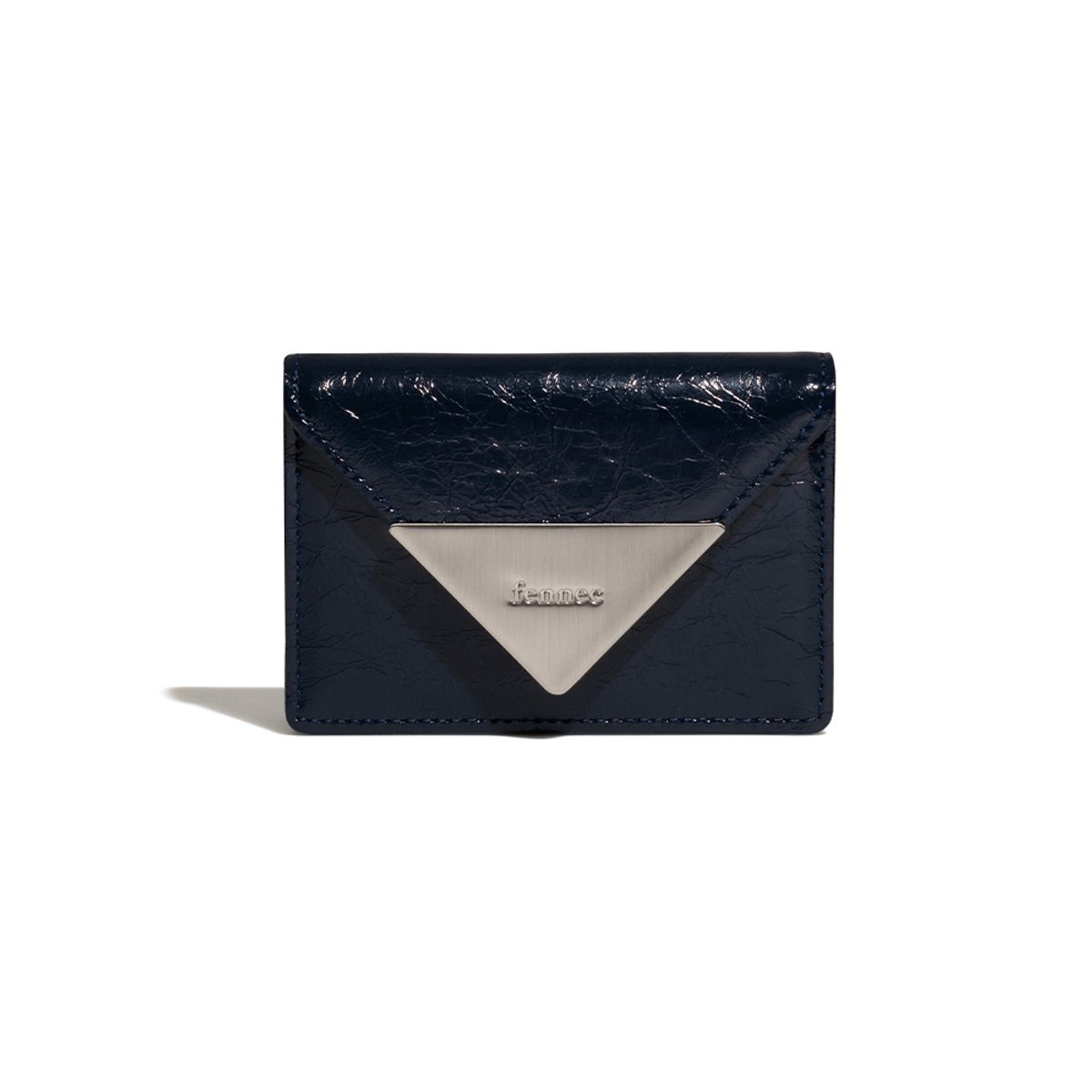 페넥(FENNEC) CRINKLE TRIANGLE ACCORDION POCKET - NAVY