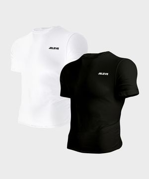 [2PACK] 메인로고 머슬핏 숏슬리브