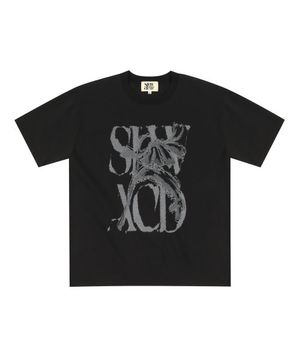 러스티 로고 반팔티셔츠 [블랙]