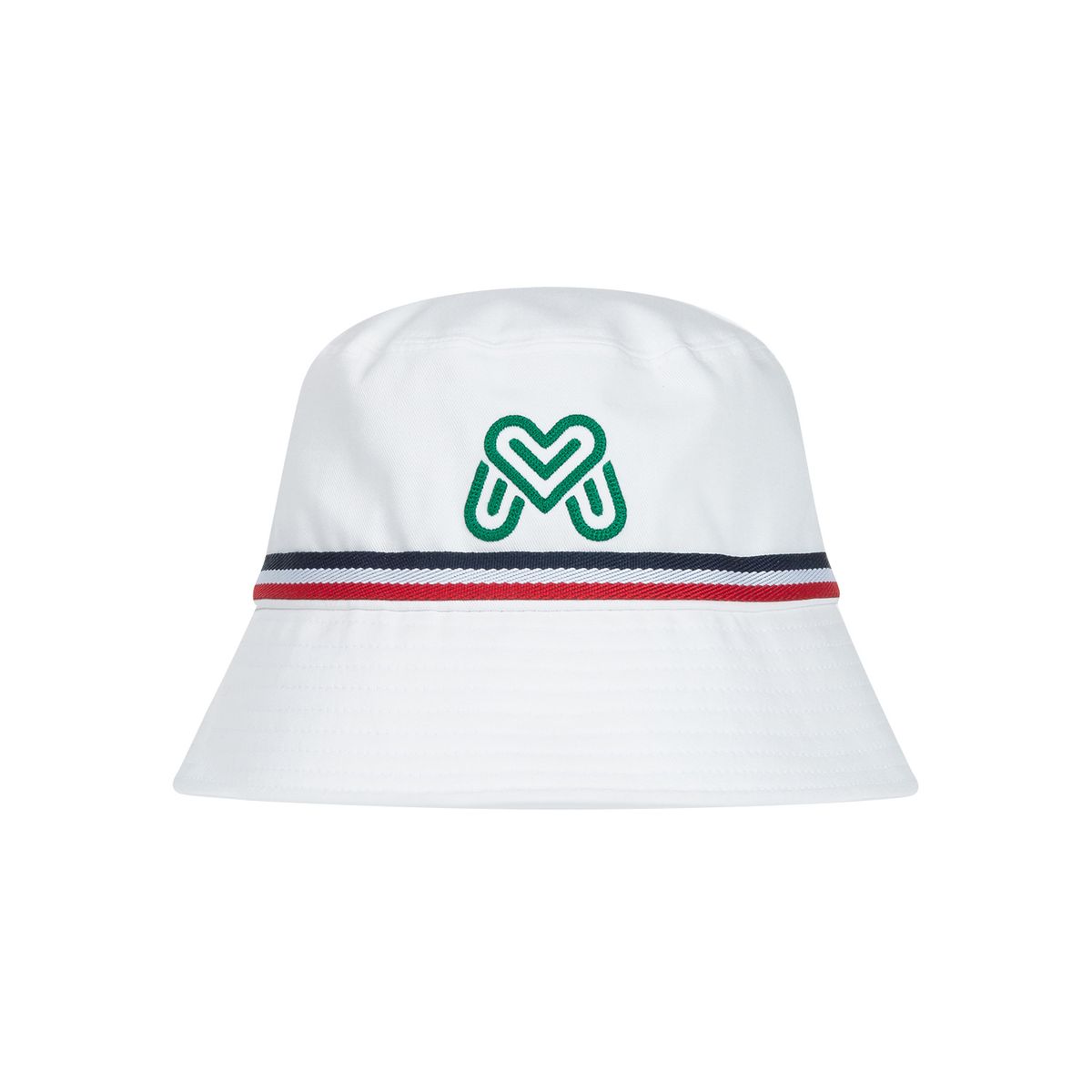 마틴골프(MARTINE GOLF) Chain Symbol Bucket Hat_White (Men)