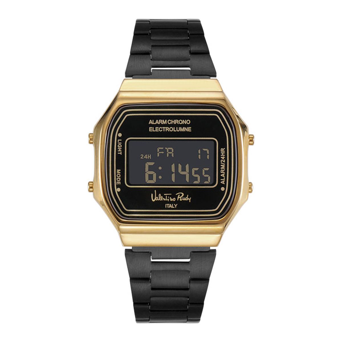 발렌티노 루디(VALENTINO RUDY) VR6575B-GDBK 디지털 남여 공용 전자 손목시계