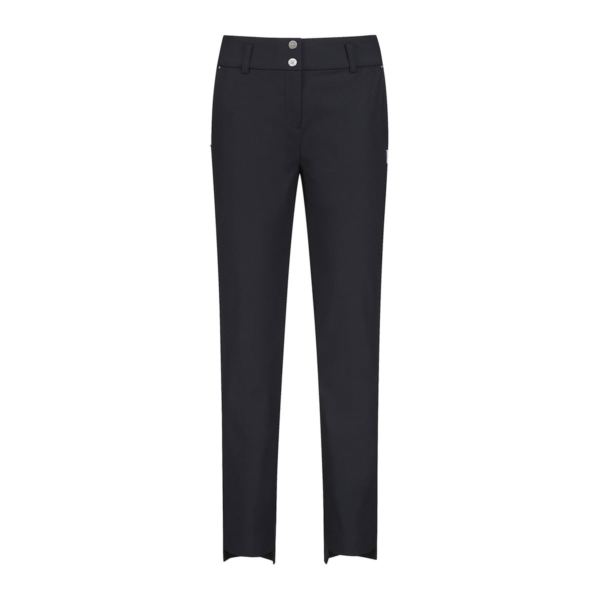 어뉴골프(ANEW GOLF) WOMEN WAIST BANDING LONG PANTS_BK