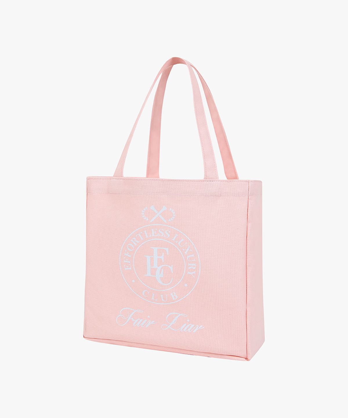 페어라이어 클럽(FAIRLIAR CLUB) Effortlux Canvas Tote Bag_PINK