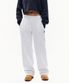 우먼스 스몰라쿠 와이드 팬츠(화이트멜란지)