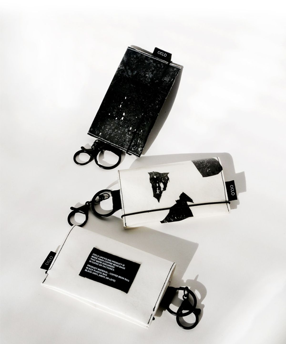 사공칠(407) 원두봉투 UPCYCLING CARD WALLET - E