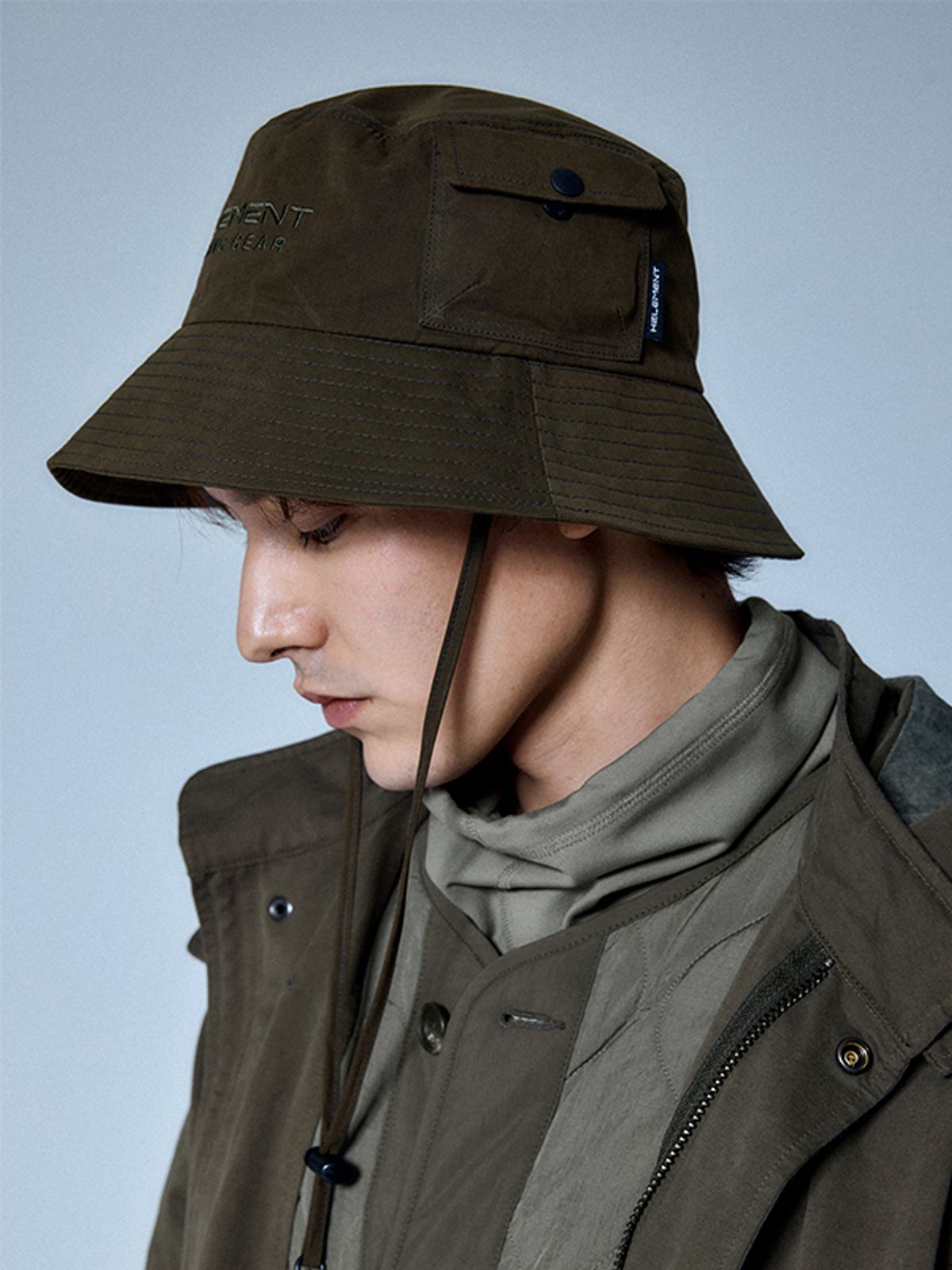 힐리먼트(HELEMENT) 필드 포켓 버킷(KHAKI)