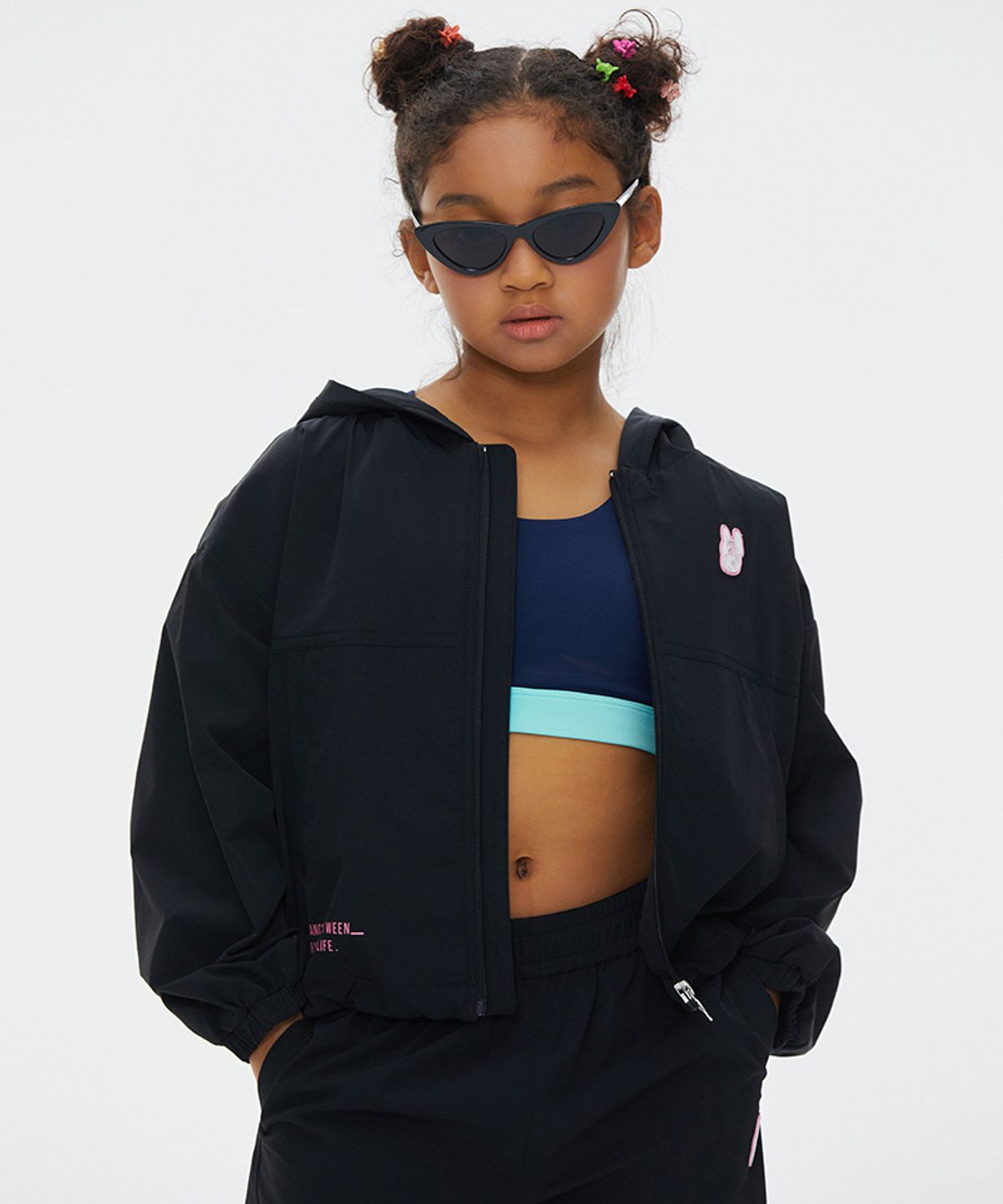 라이프워크 키즈(LIFEWORK KIDS) 키즈) 릴렉싱 나일론 후드 자켓