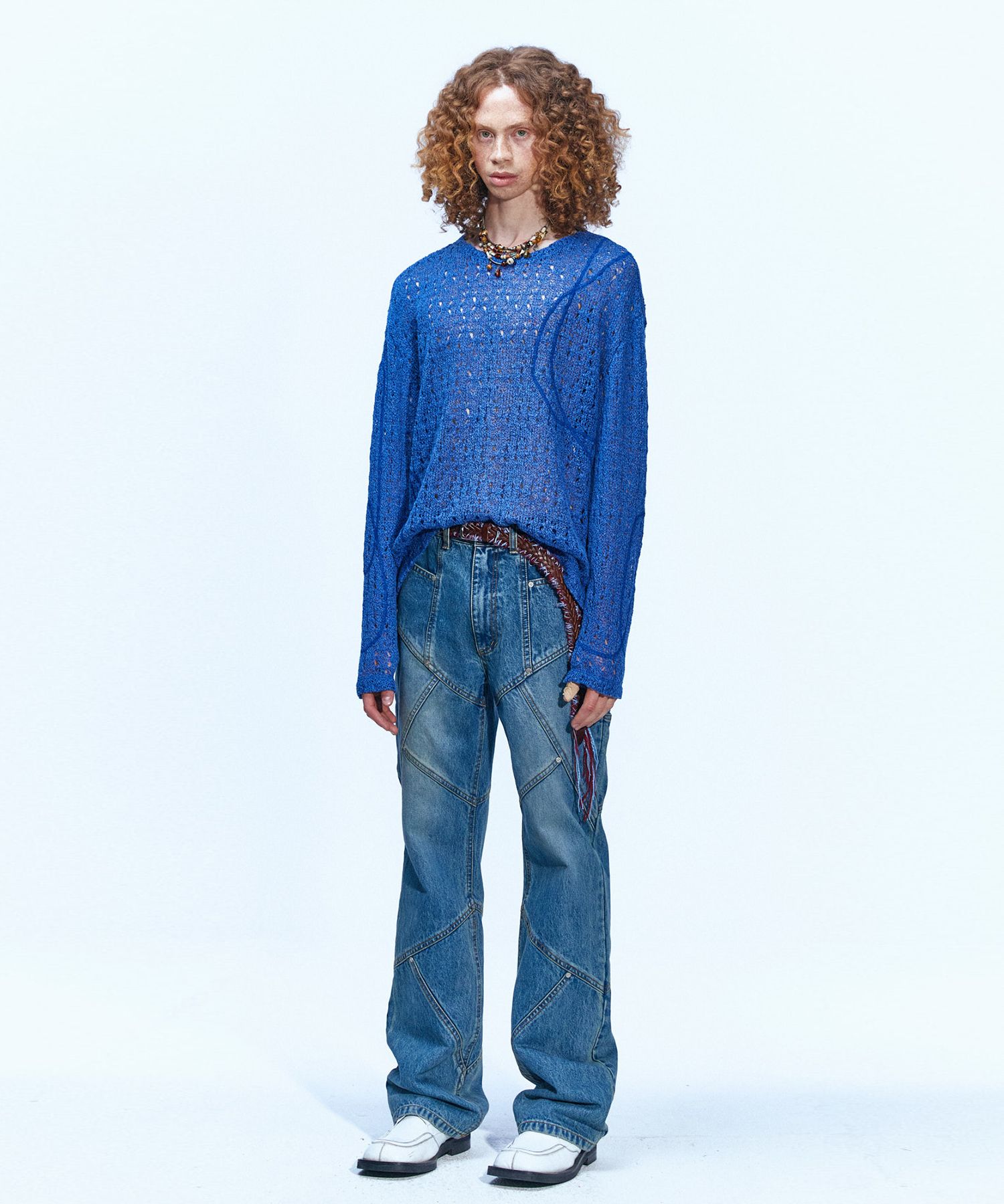 MUSINSA公式 | ANDERSSON BELL Panel carpenter bootcut jeans apa610m 