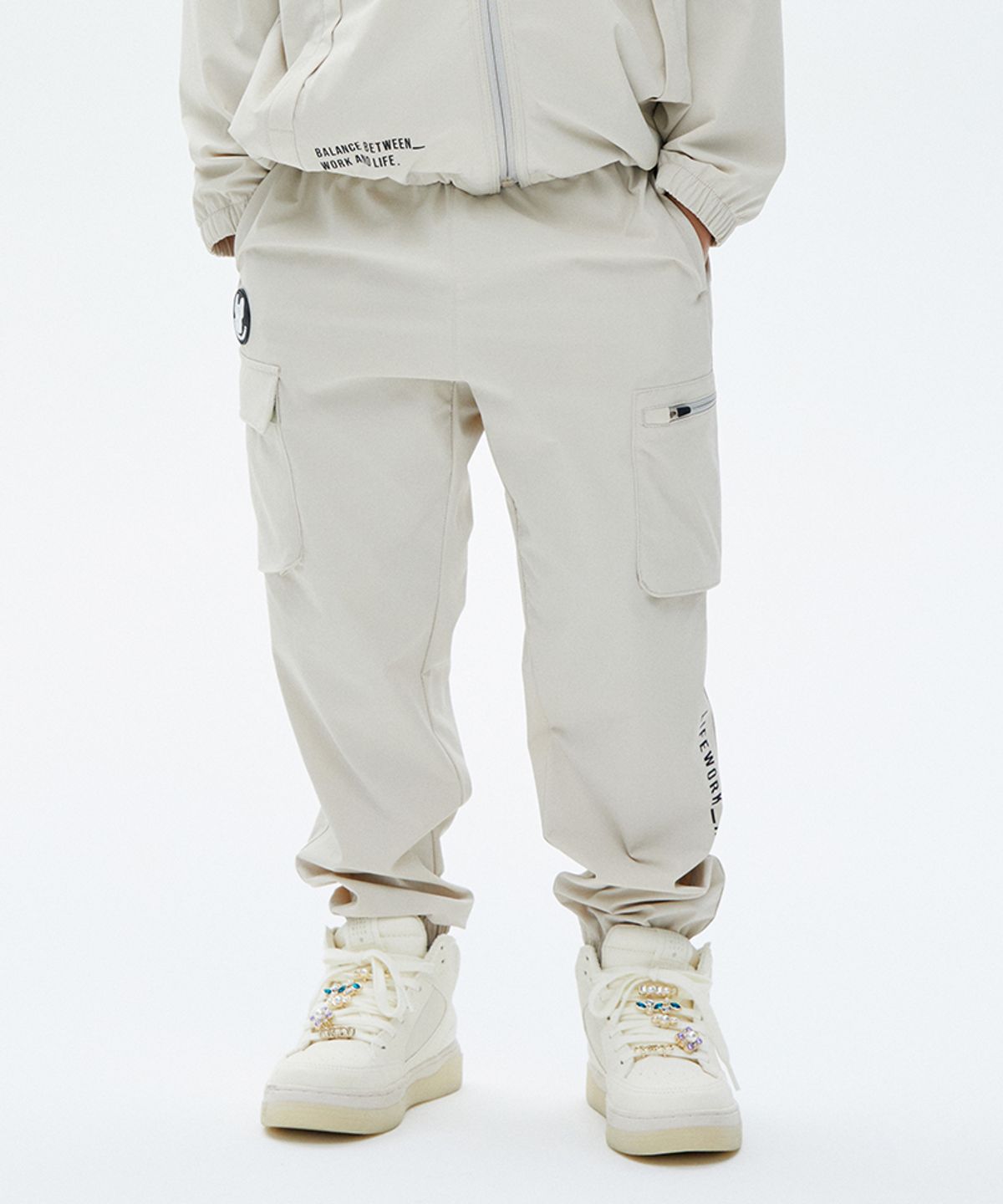 라이프워크 키즈(LIFEWORK KIDS) 키즈) 코인라독 나일론 조거팬츠