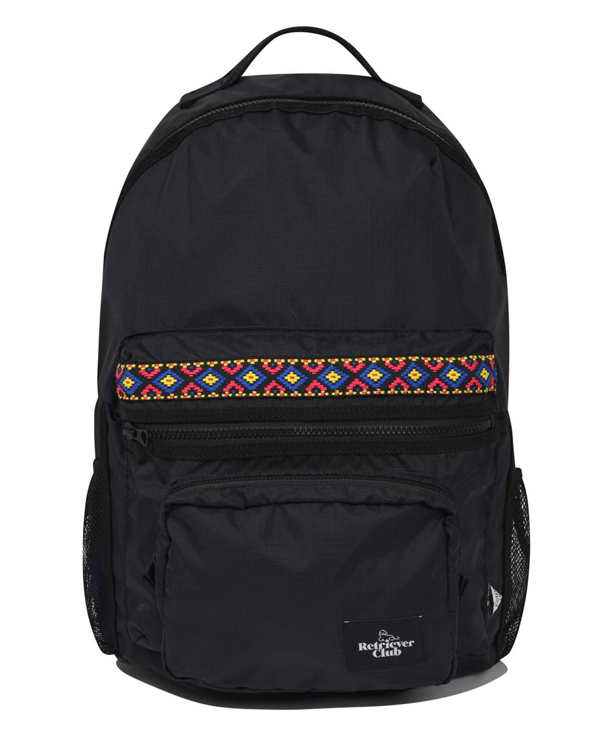 리트리버클럽(RETRIEVER CLUB) RC X FP AZTEC TRIBAL BACKPACK [BLACK]