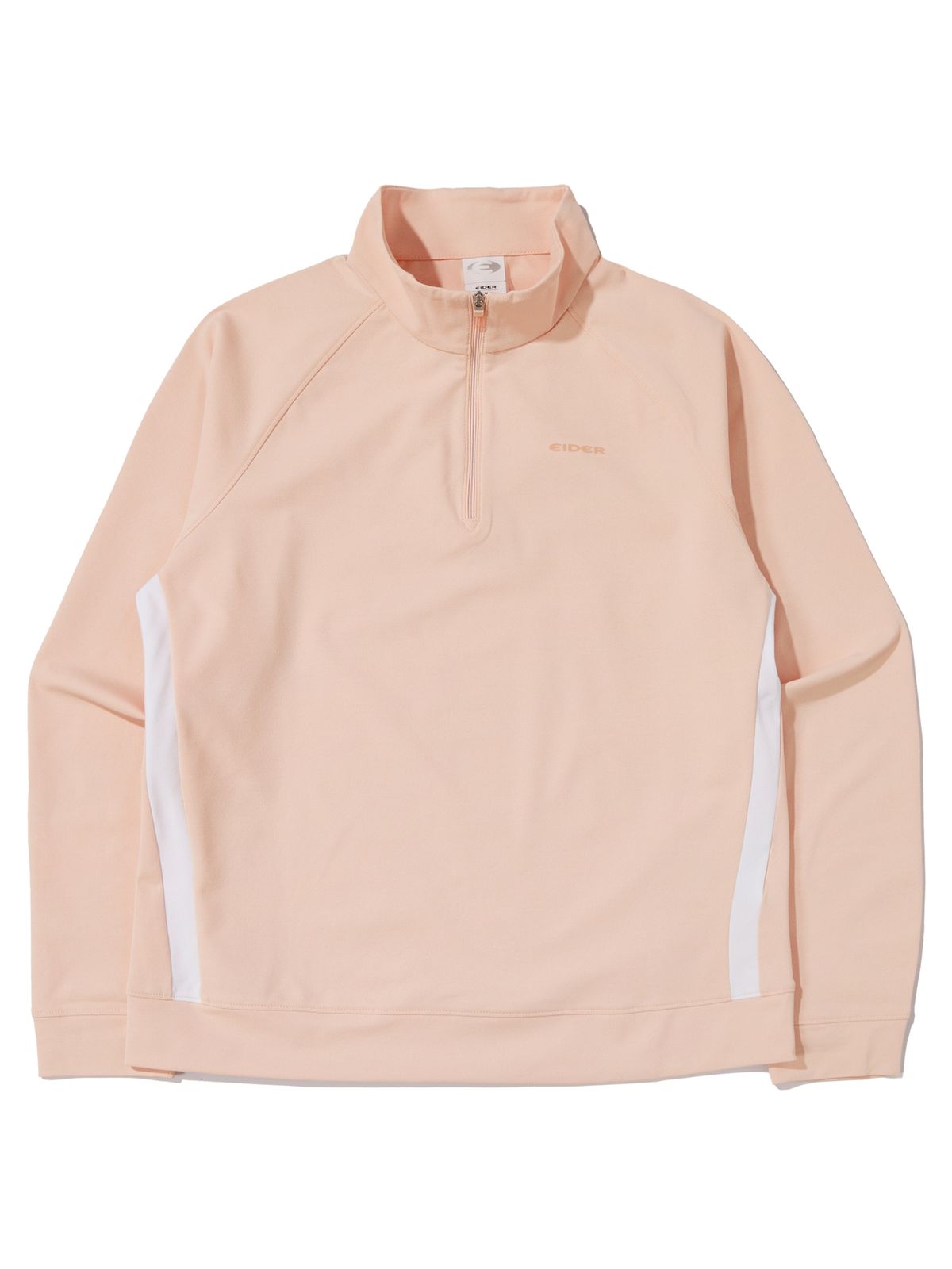 아이더(EIDER) CHALET (샬레) 여성 짚업 티셔츠_Peach