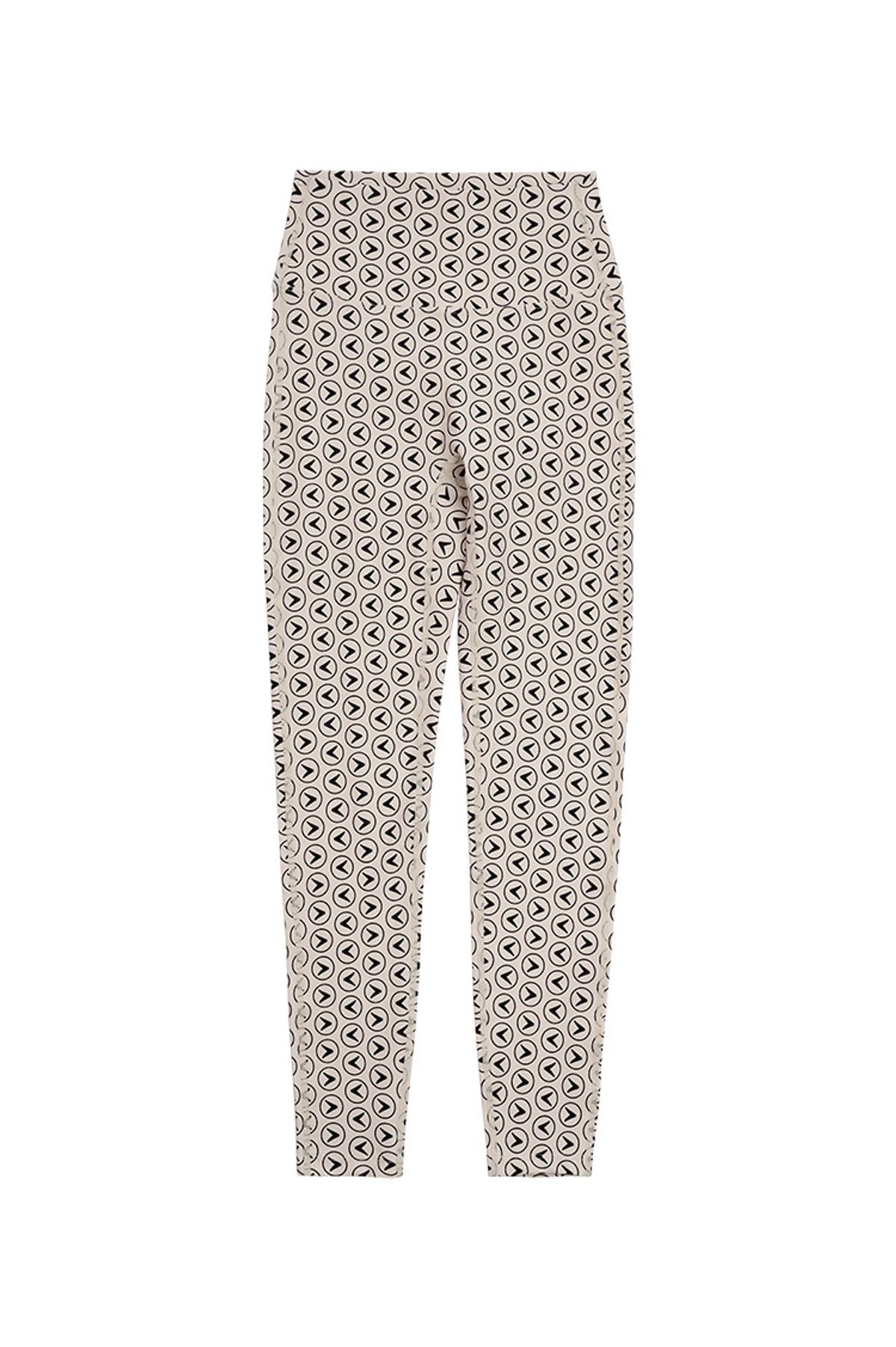 인터레스트(INTEREST) INTEREST LOGO DIGITAL PRINT LONG LEGGINGS_BEIGE