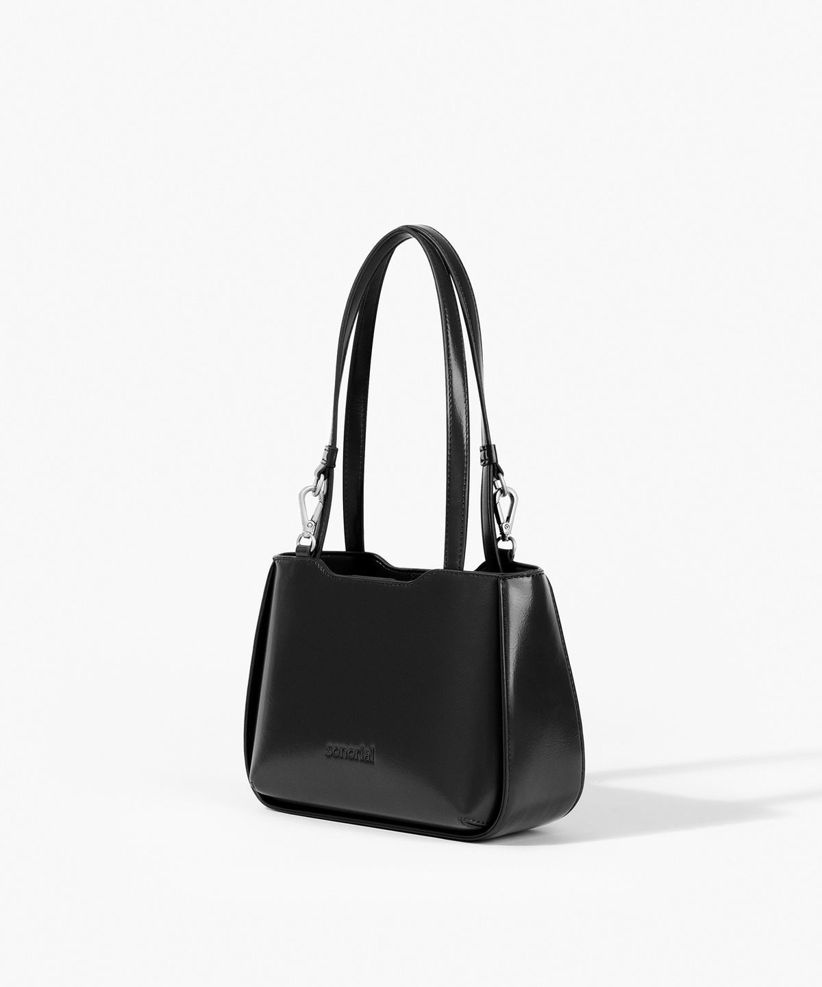 소노리얼(SONORIAL) Cloche bag - 클로슈백 숏 블랙