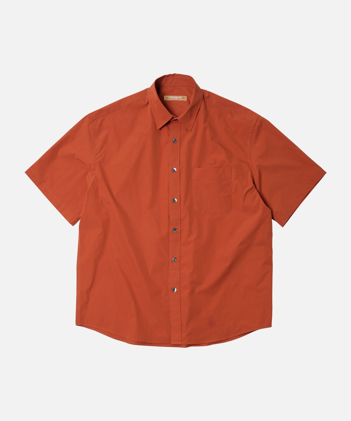 프리즘웍스(FRIZMWORKS) OG POPLIN OVERSIZED SHIRT _ BRICK