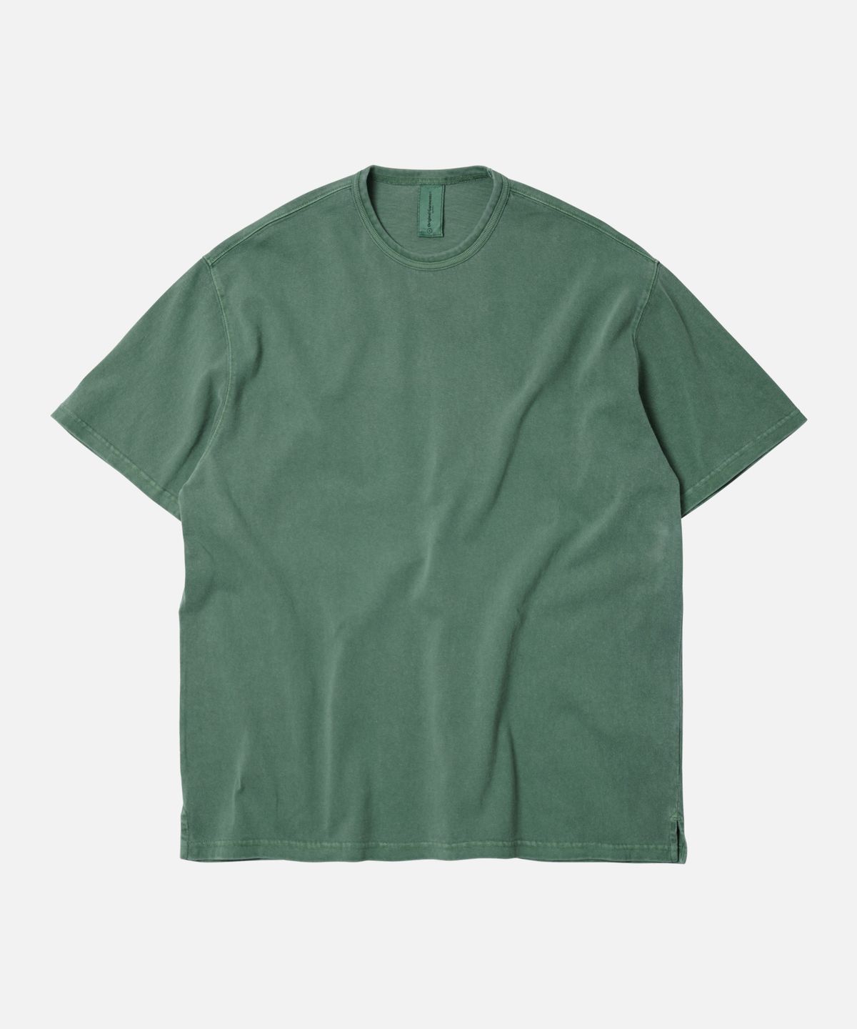 프리즘웍스(FRIZMWORKS) OG PIGMENT DYEING HALF TEE _ GREEN
