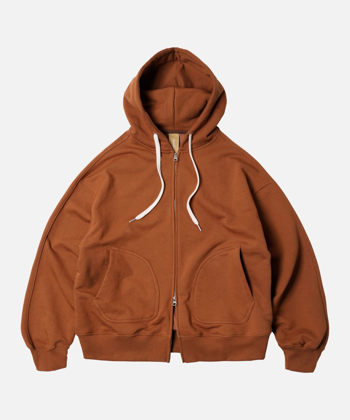 프리즘웍스(FRIZMWORKS) OG HEAVYWEIGHT HOOD ZIPUP PARKA _ BRICK