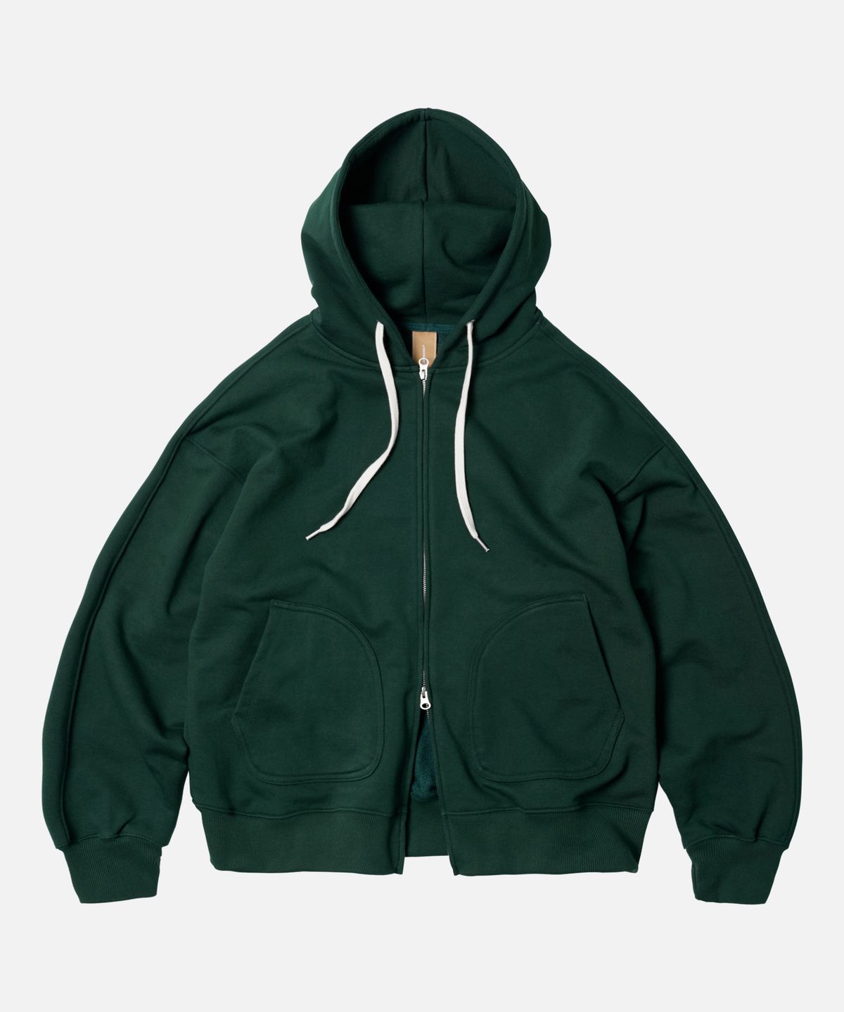 프리즘웍스(FRIZMWORKS) OG HEAVYWEIGHT HOOD ZIPUP PARKA _ DARK GREEN