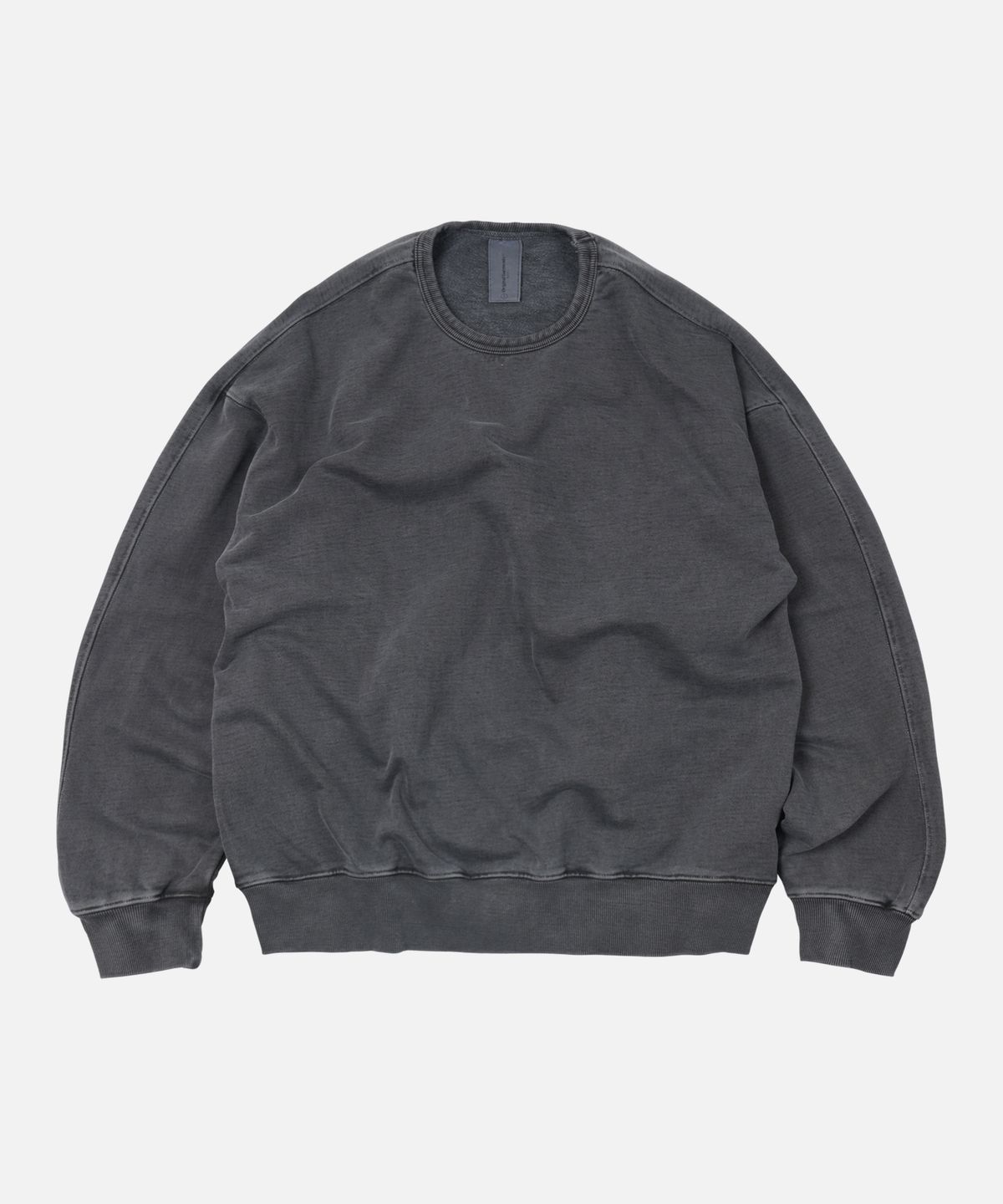 프리즘웍스(FRIZMWORKS) OG PIGMENT DYEING SWEATSHIRT 003 _ CHARCOAL