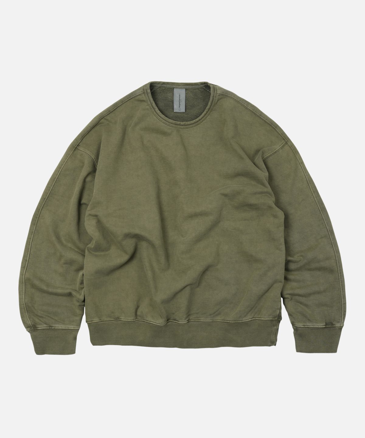프리즘웍스(FRIZMWORKS) OG PIGMENT DYEING SWEATSHIRT 003 _ GREEN