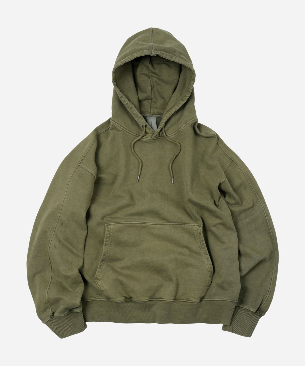 프리즘웍스(FRIZMWORKS) OG PIGMENT DYEING HOODY 002 _ GREEN