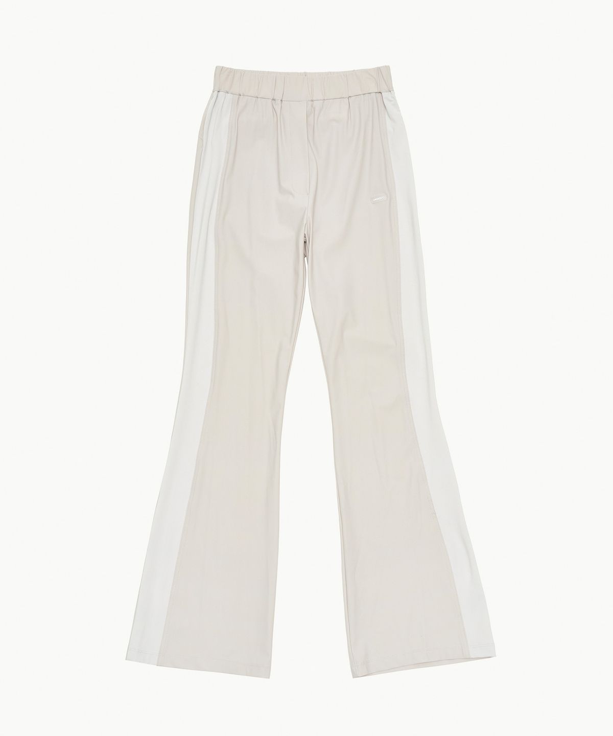 아모멘토(AMOMENTO) COLOR BLOCKED PANTS_GREY BEIGE