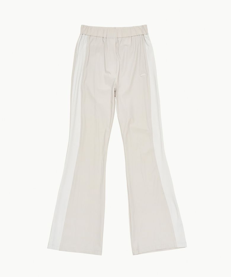 COLOR BLOCKED PANTS_GREY BEIGE