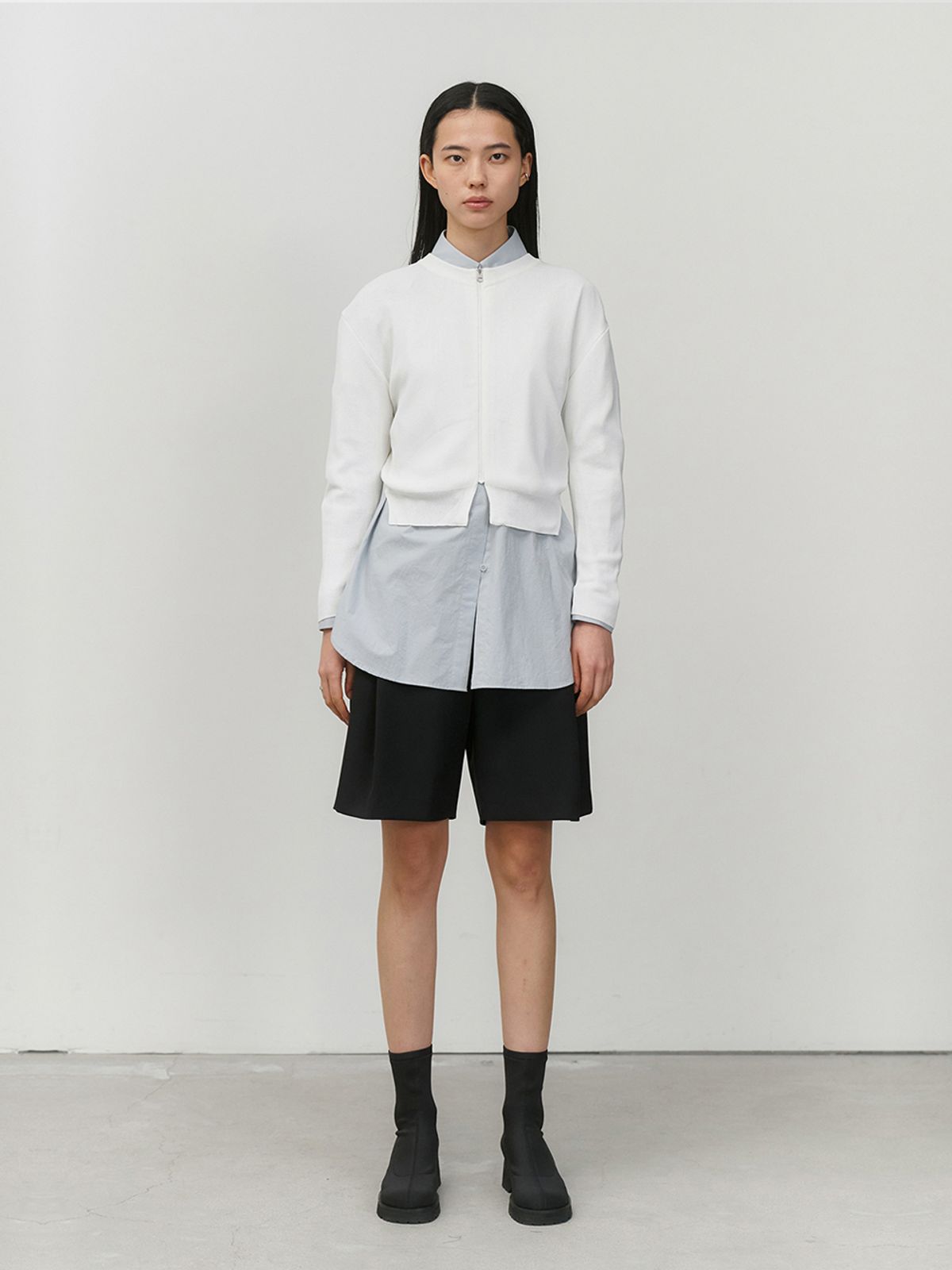 아모멘토(AMOMENTO) GARCONNE SHORTS_BLACK