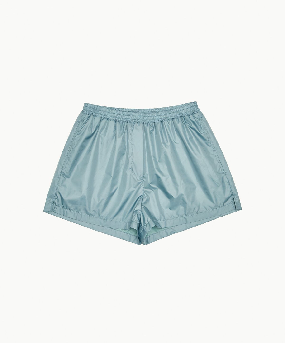 아모멘토(AMOMENTO) GLOSSY BANDING SHORTS_DARK BLUE
