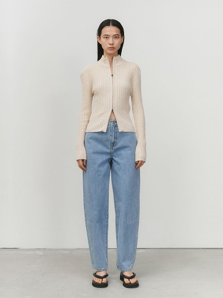 RECYCLED COTTON DENIM_LIGHT BLUE