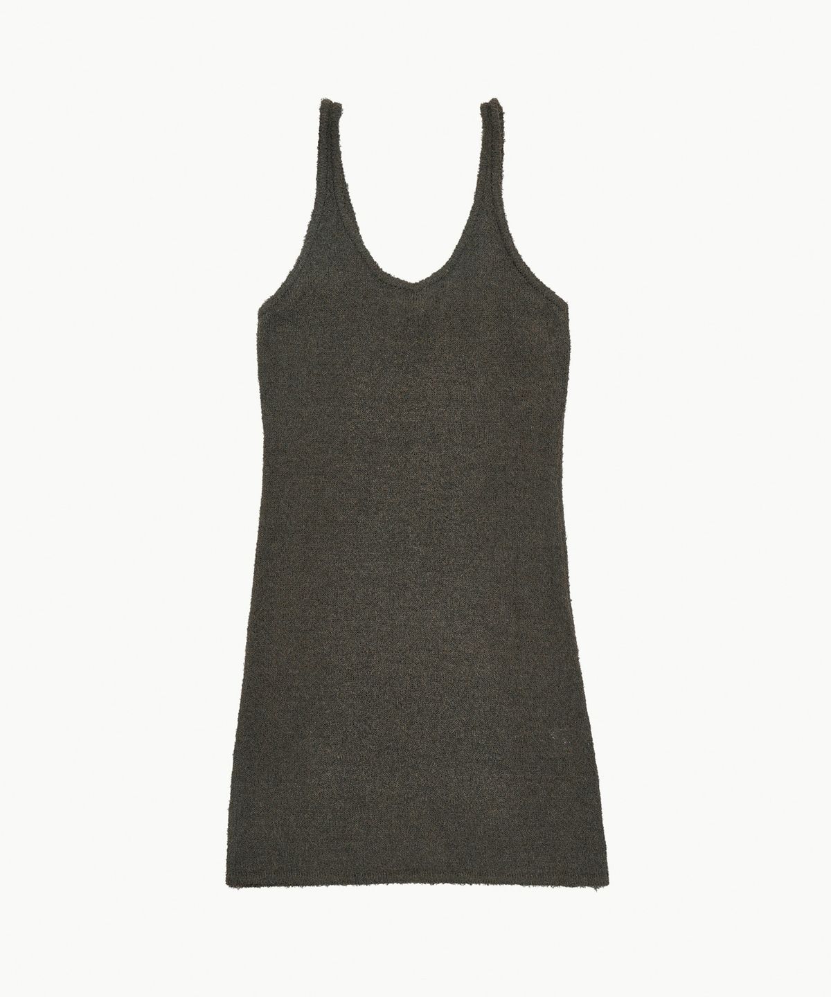아모멘토(AMOMENTO) FANCY MINI DRESS_BROWN