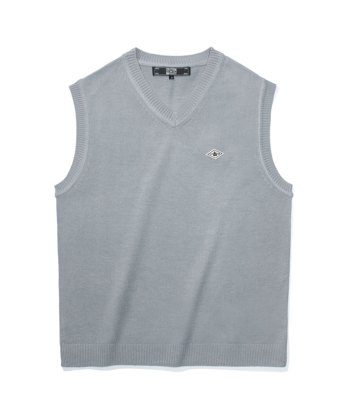 컬럼비아 유니버시티(COLUMBIA UNIVERSITY) 1754 CROWN V NECK VEST SWEATER 그레이