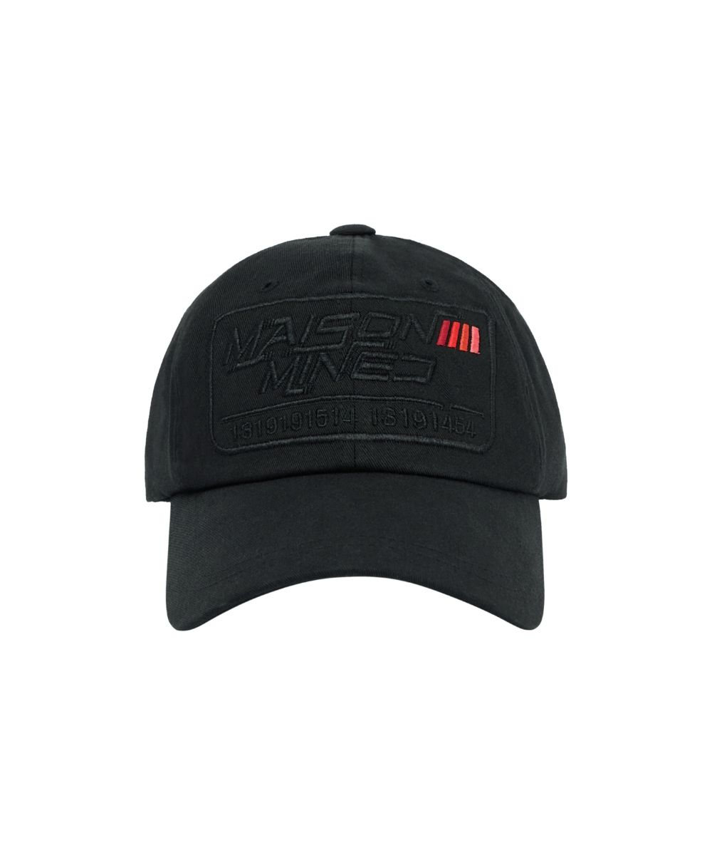 【MAISON MINED】24SS★ BRICK LETTERING CAP MUSINSA | MAISON MINED MINED PATCH LOGO CAP BLACK