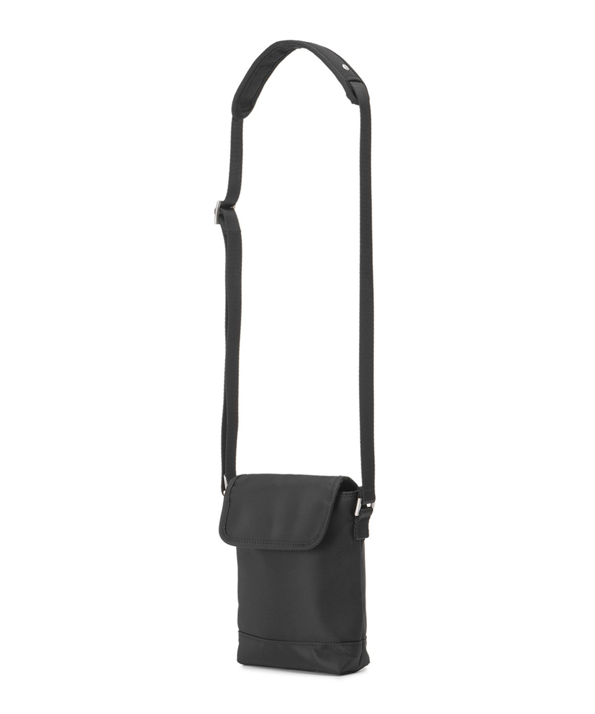 하이픈(HYPHEN) FLAP MINI CROSS BAG (B001_BLACK)