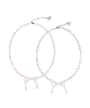 캔디 리본 목걸이
