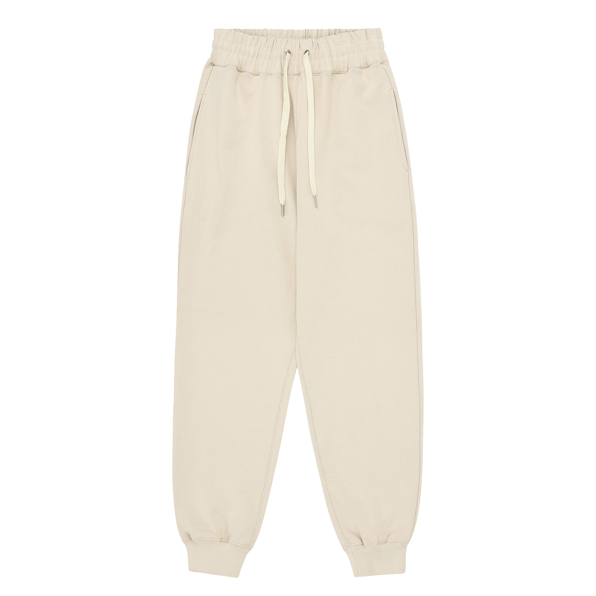올아이즈다운(ALL EYES DOWN) LOGO SWEAT PANTS(Beige)