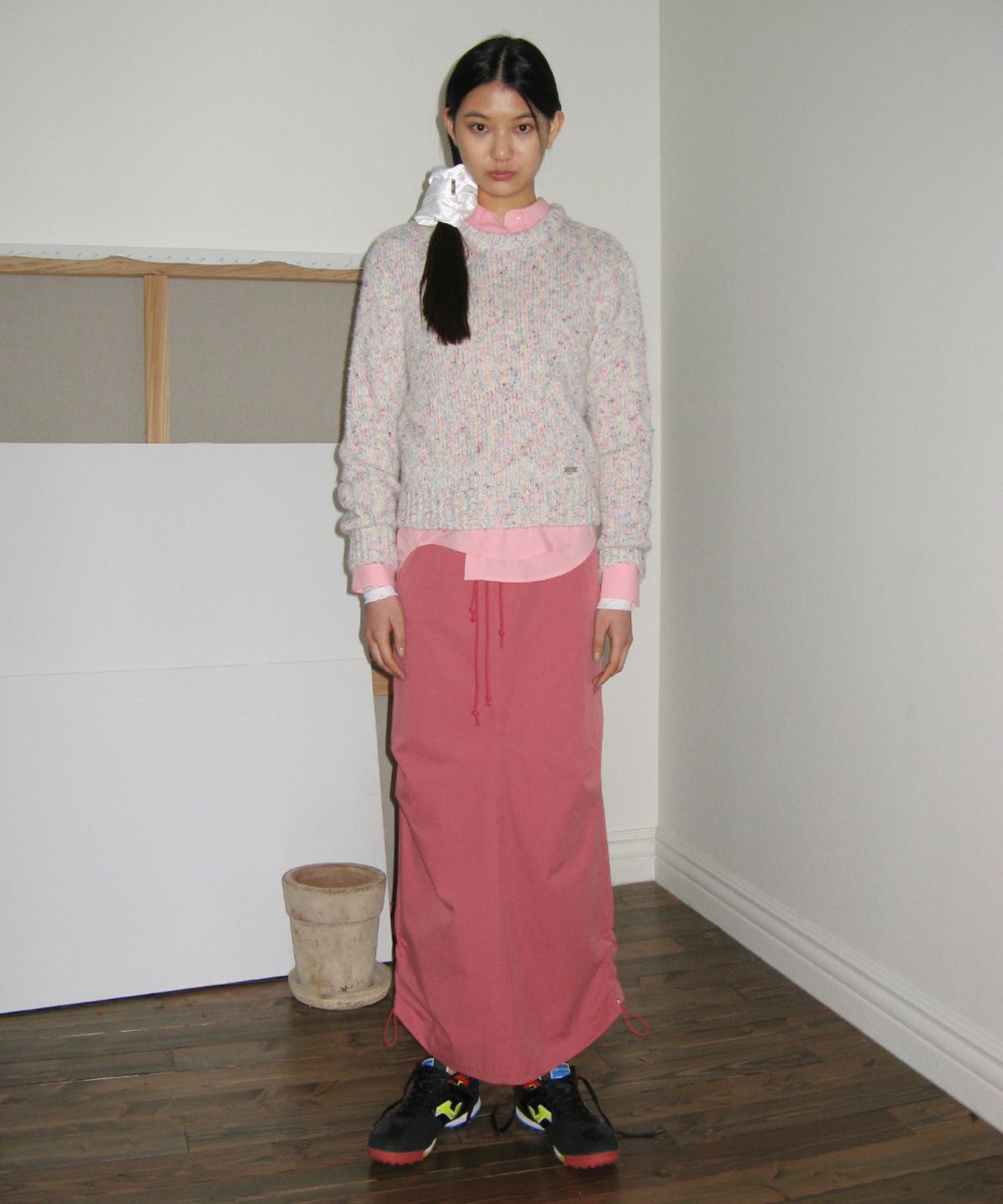 시눈(SINOON) MOUSSE PULLOVER KNIT (CANDY)