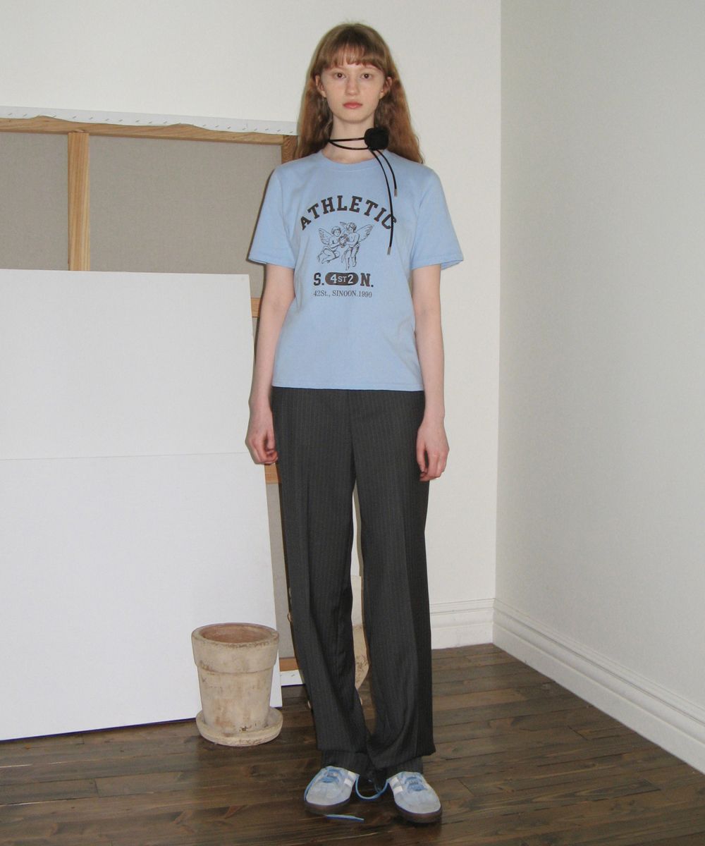 パンツ [SINOON] HERRINGBONE STRIPE PANTS MUSINSA公式 | SINOON HERRINGBONE STRIPE PANTS (CHARCOAL)