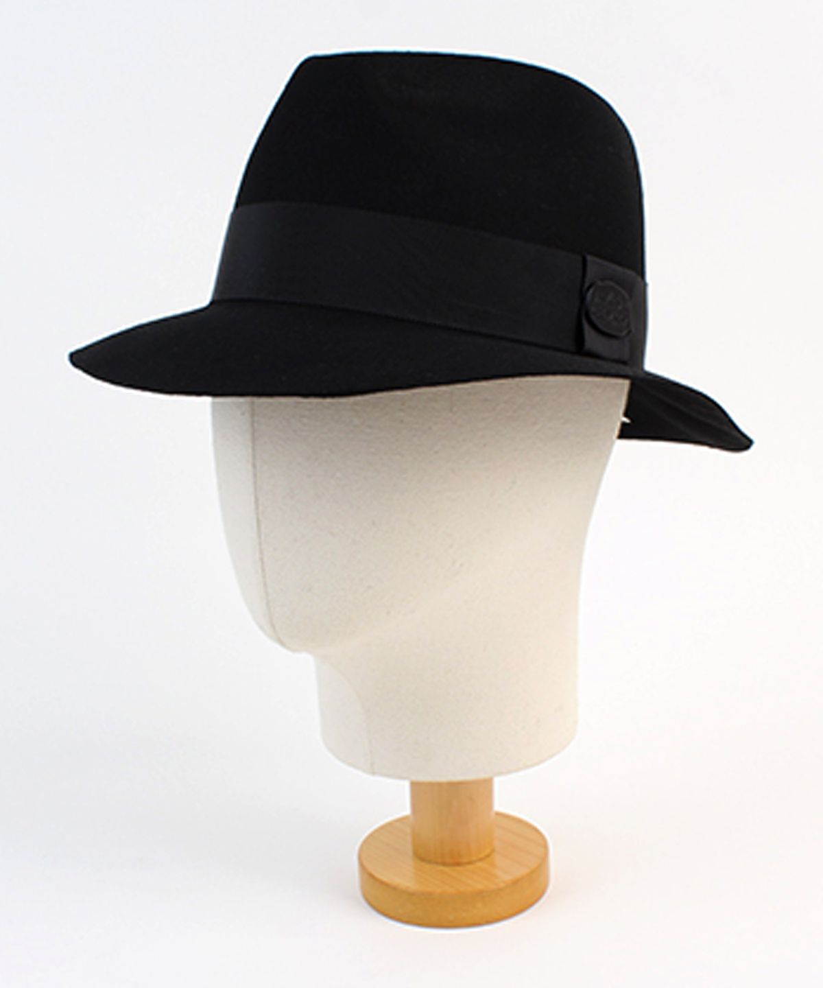 유니버셜 케미스트리(UNIVERSAL CHEMISTRY) Edgecut Black Line Wool Fedora 울페도라