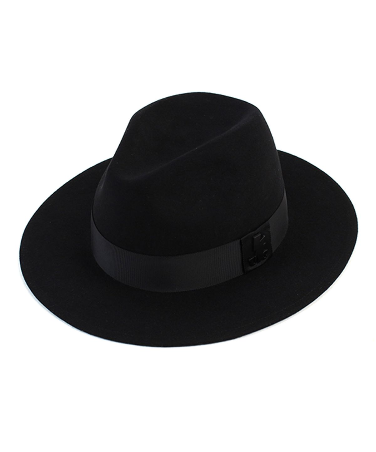 유니버셜 케미스트리(UNIVERSAL CHEMISTRY) Basic Line Black Wool Fedora 울페도라