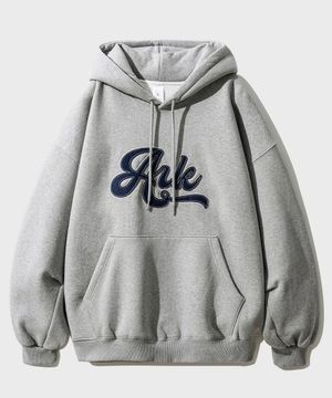 아크 롤링 오버핏 기모 후드 5종 그레이 SOHD2469