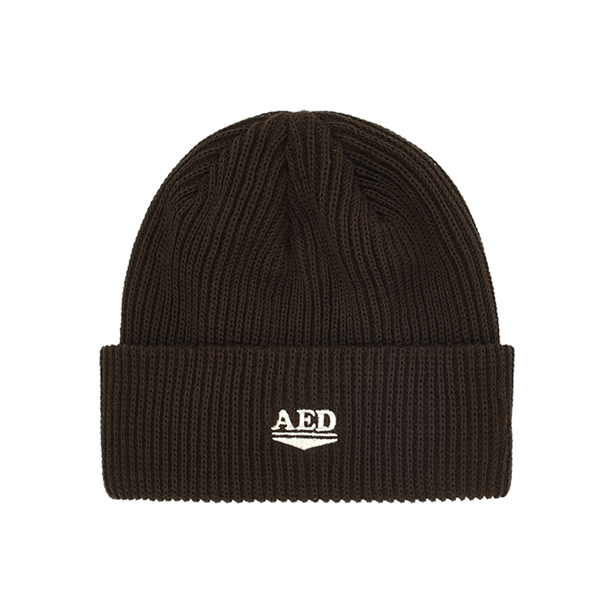 올아이즈다운(ALL EYES DOWN) LOGO BEANIE(Brown)