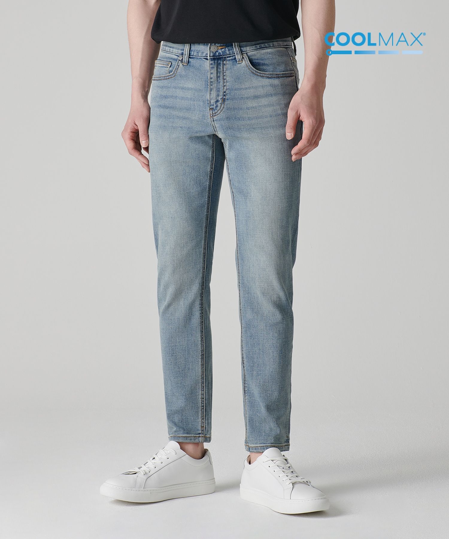 MUSINSA | MUSINSA STANDARD [Cool Standard] Slim Crop Denim
