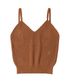 SIKN2060 BCI cotton bustier_Brown