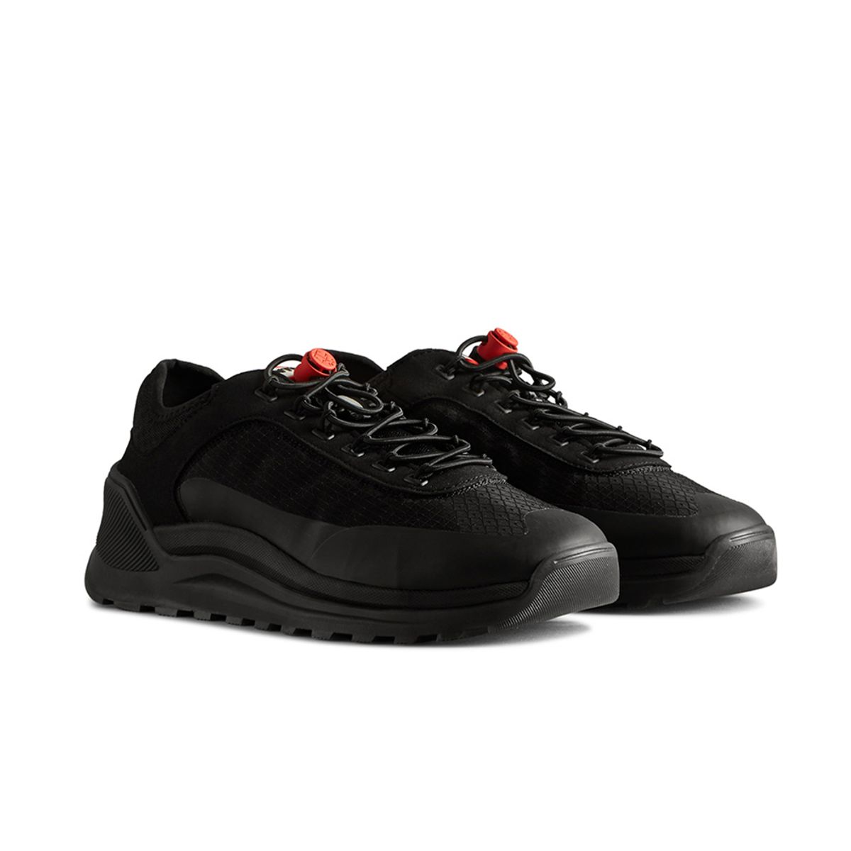 헌터(HUNTER) [MEN] 트래블 스니커즈 - 블랙 MFF9100RENBLK