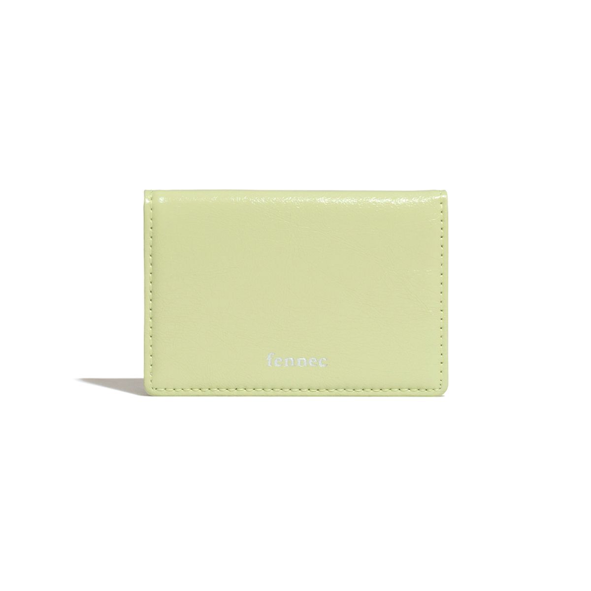 페넥(FENNEC) CRINKLE SOFT CARD CASE - SAGE MINT