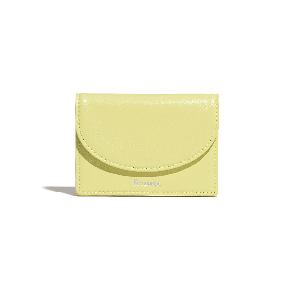 페넥(FENNEC) CRINKLE HALFMOON ACCORDION POCKET - LEMON