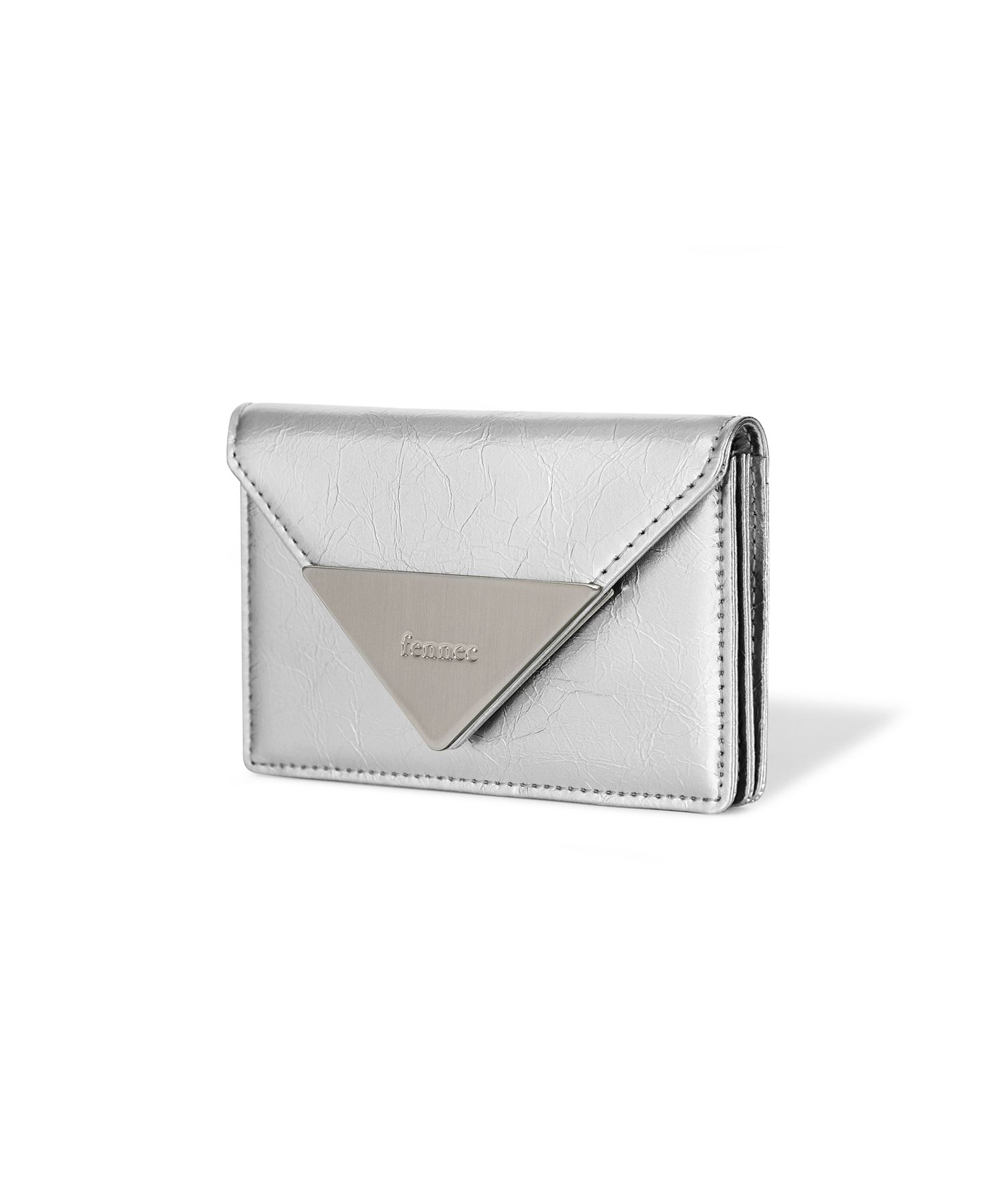 財布・小物その他 FENNEC CRINKLE TRIANGLE ACCORDION POCKET PLUS SILVER MUSINSA | fennec CRINKLE TRIANGLE ACCORDION POCKET - SILVER