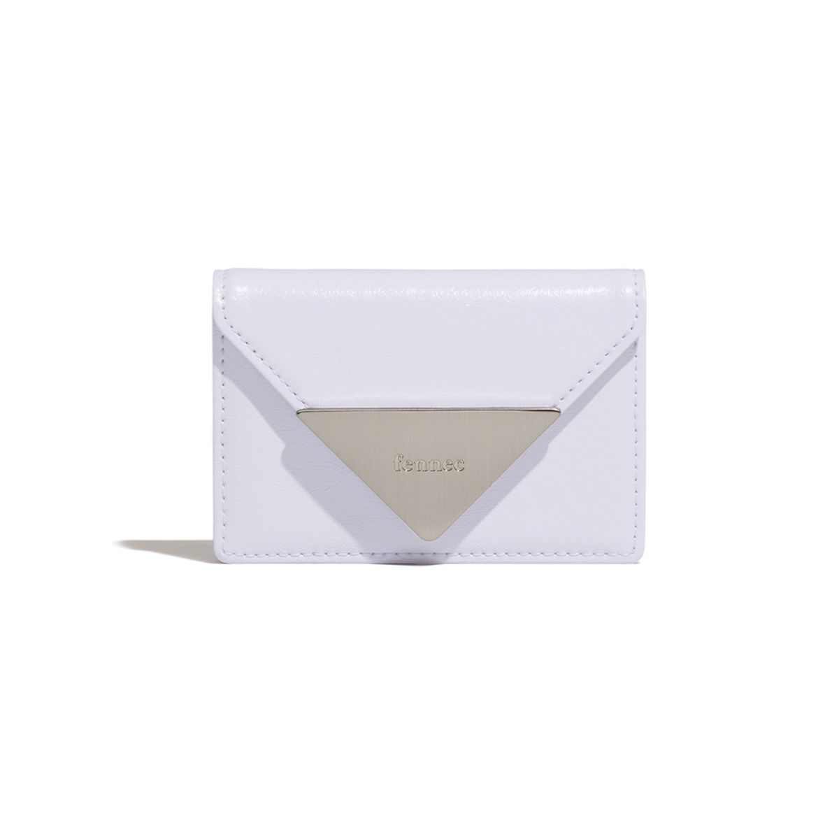 페넥(FENNEC) CRINKLE TRIANGLE ACCORDION POCKET - FOG LAVENDER