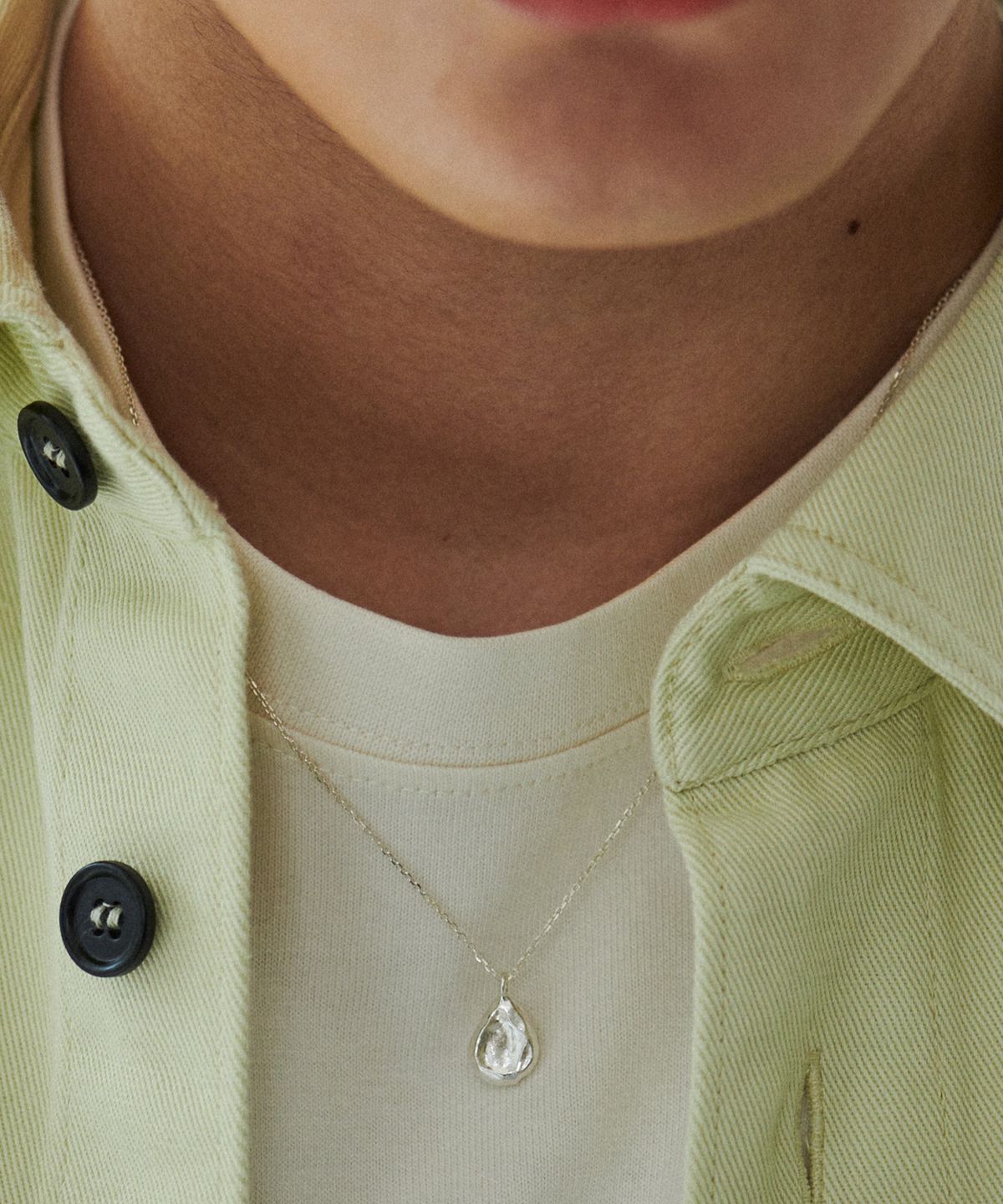 베흐트(VERTE) [Mens][925 silver] Un.silver.89 / Avocat necklace (silver)