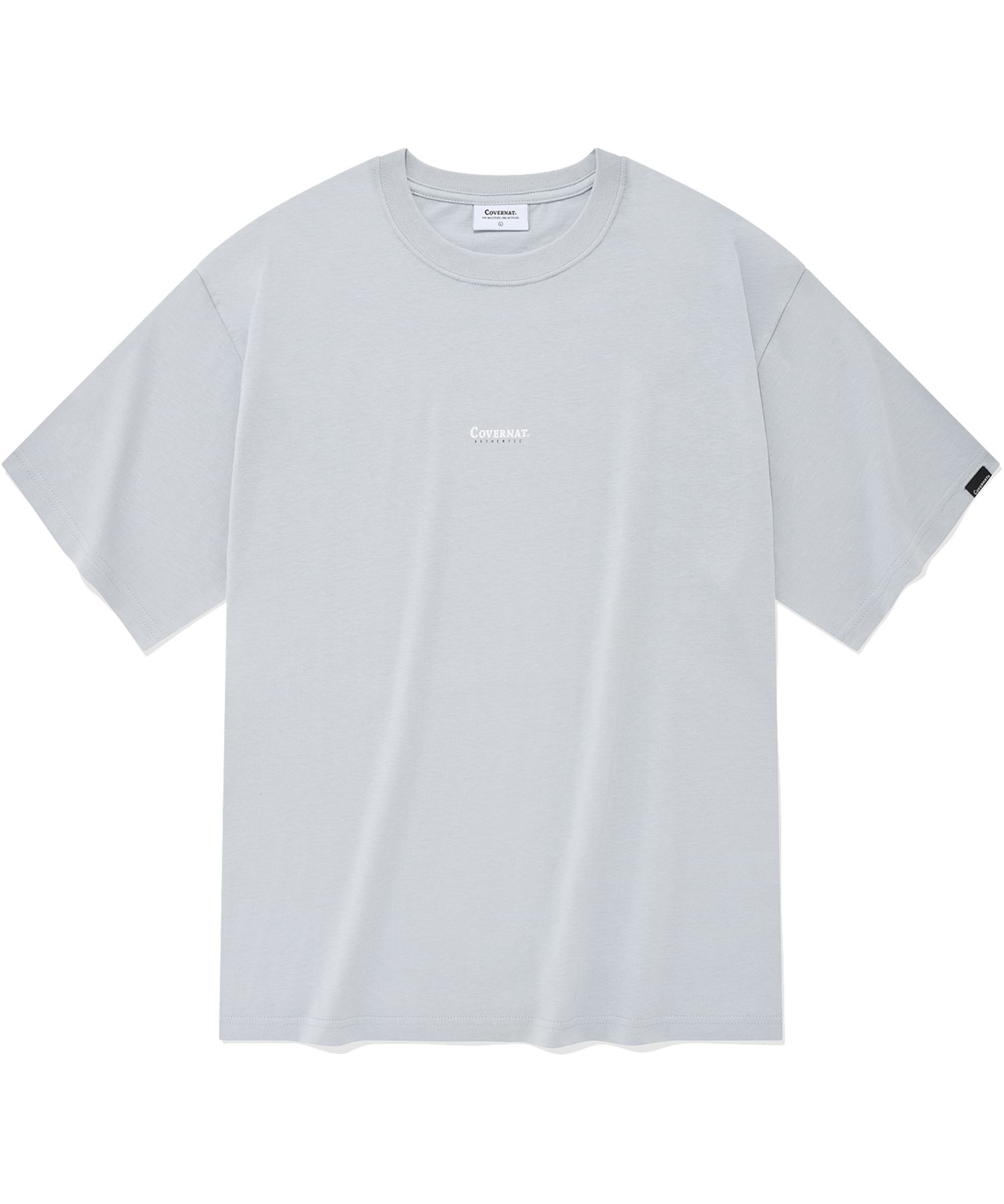 MUSINSA | COVERNAT Small Authentic T-Shirt Light Blue